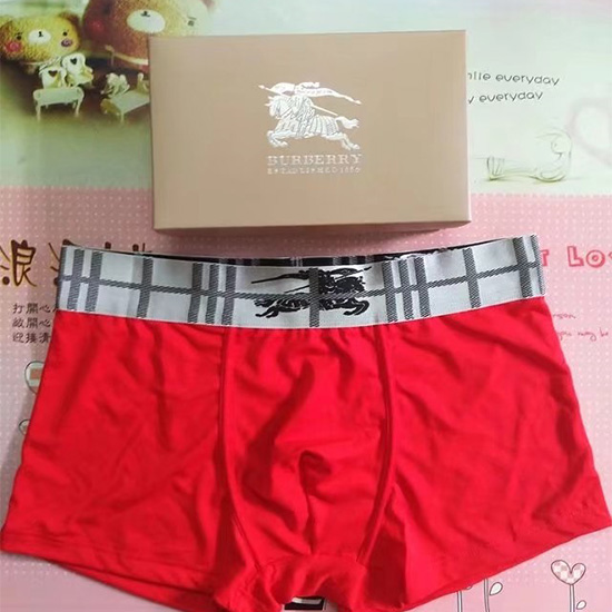 Boxer Burberry Hombre Rojo